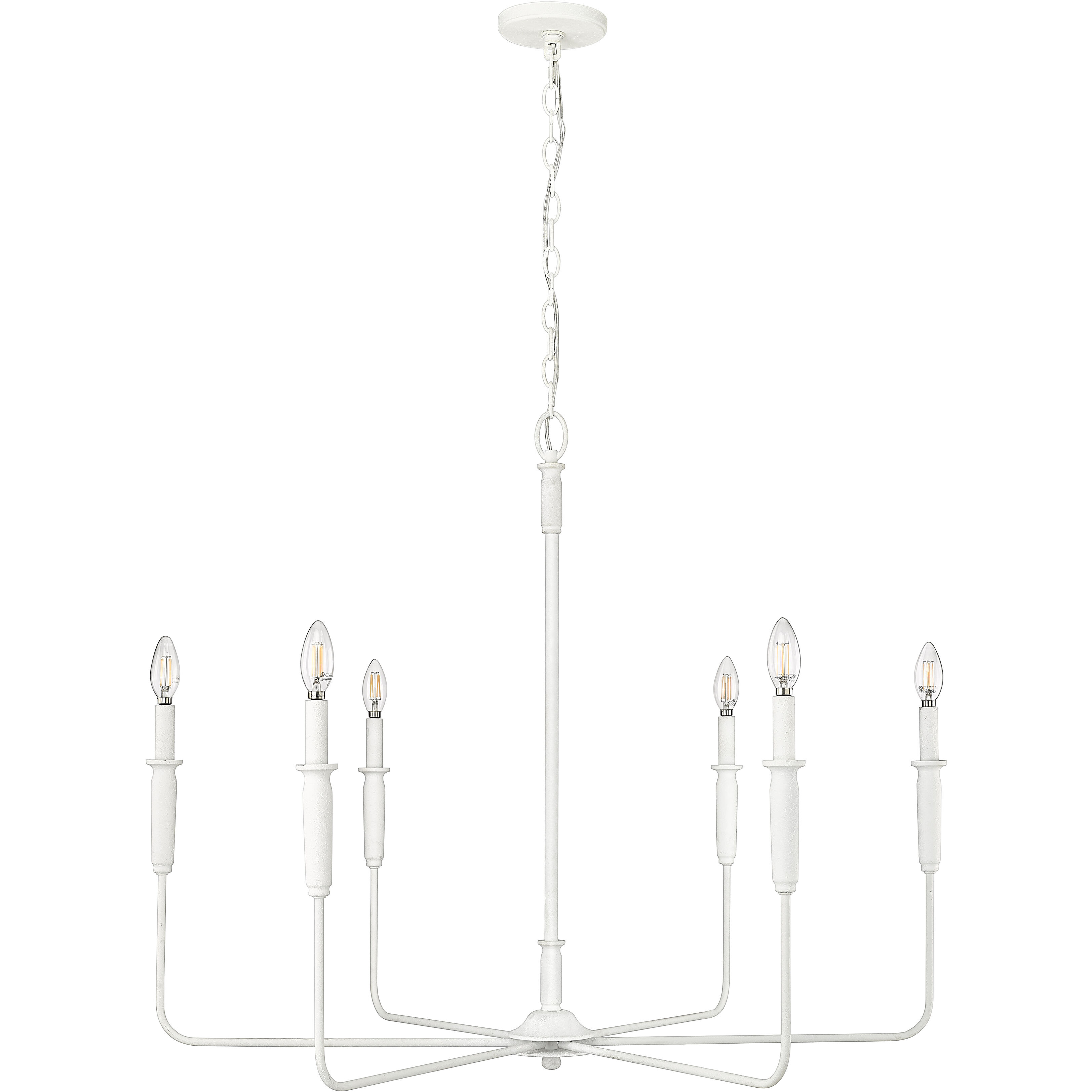 Savanne 6 Light 38.00 inch Chandelier